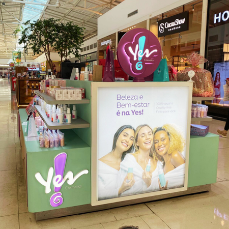 Logo da loja yes cosmetic´s